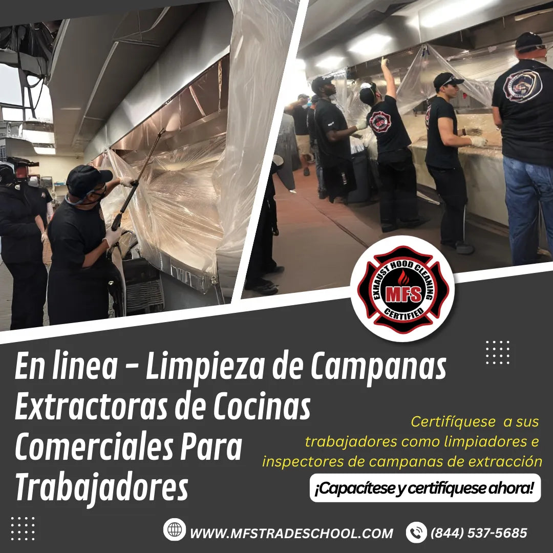 En linea - Limpieza De Campanas Extractoras De Cocinas Comerciales Para Trabajadores