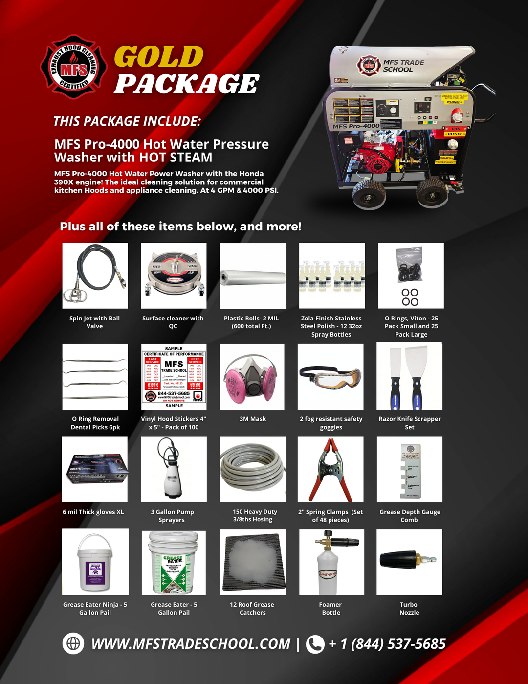 Gold Package Kitchen Exhaust Hood Cleaning