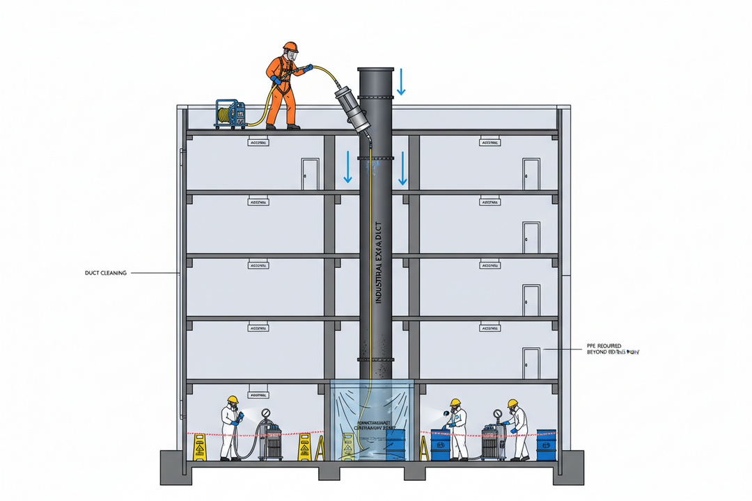 Advanced Techniques for Vertical Duct Cleaning: Mastering the Shaft