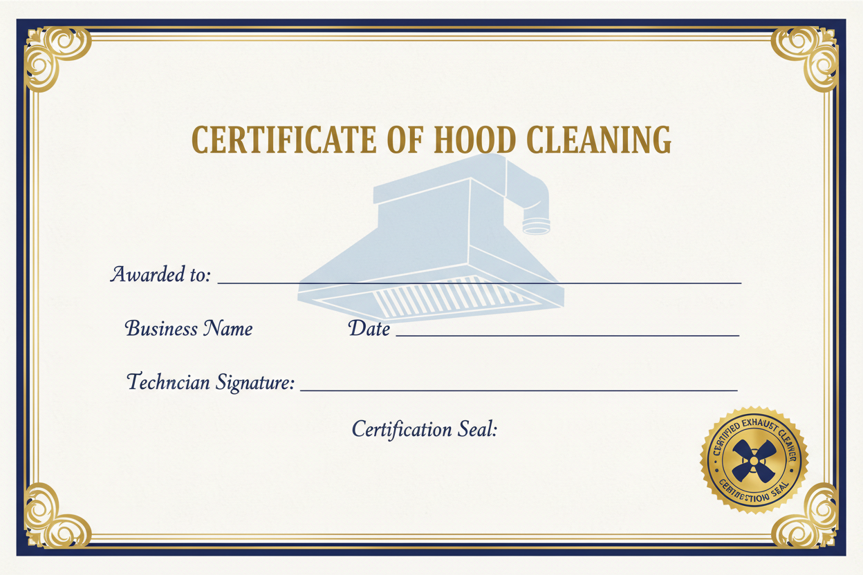 How AHJs Reduce Liability with Hood Cleaning Certification