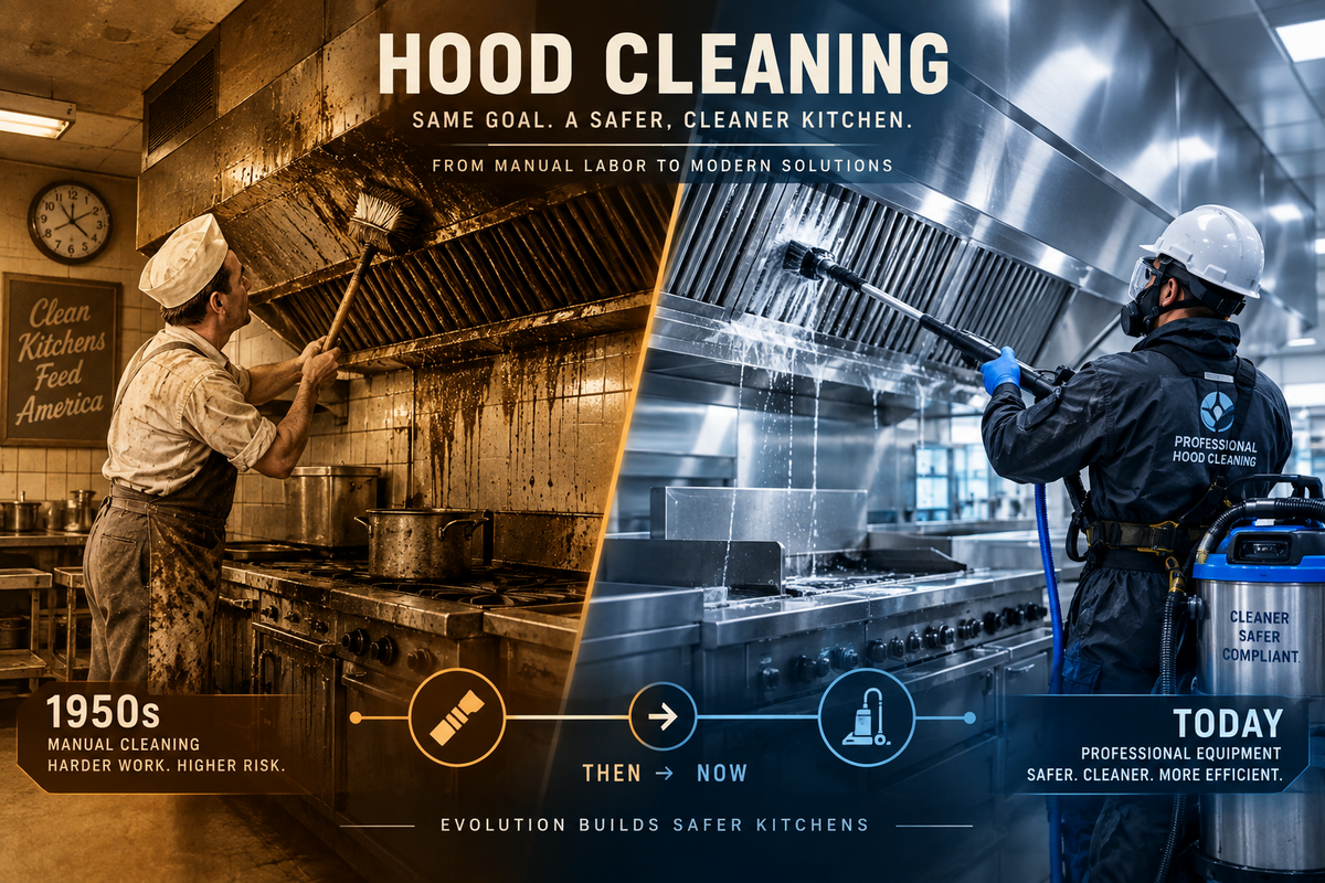 The History and Evolution of Hood Cleaning: From Early Beginnings to Modern Certifications