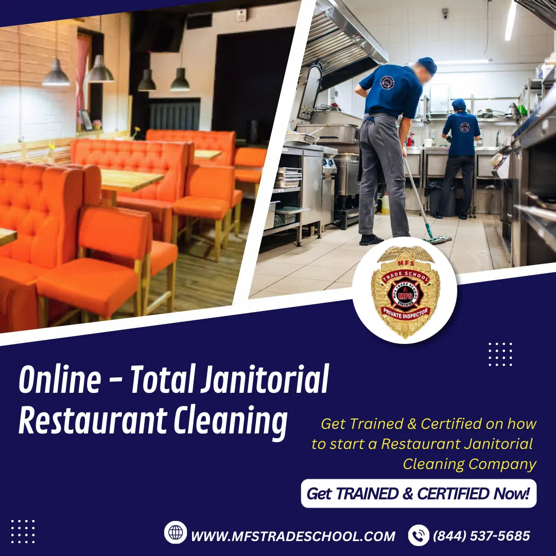 Online - Janitorial Restaurant Cleaning