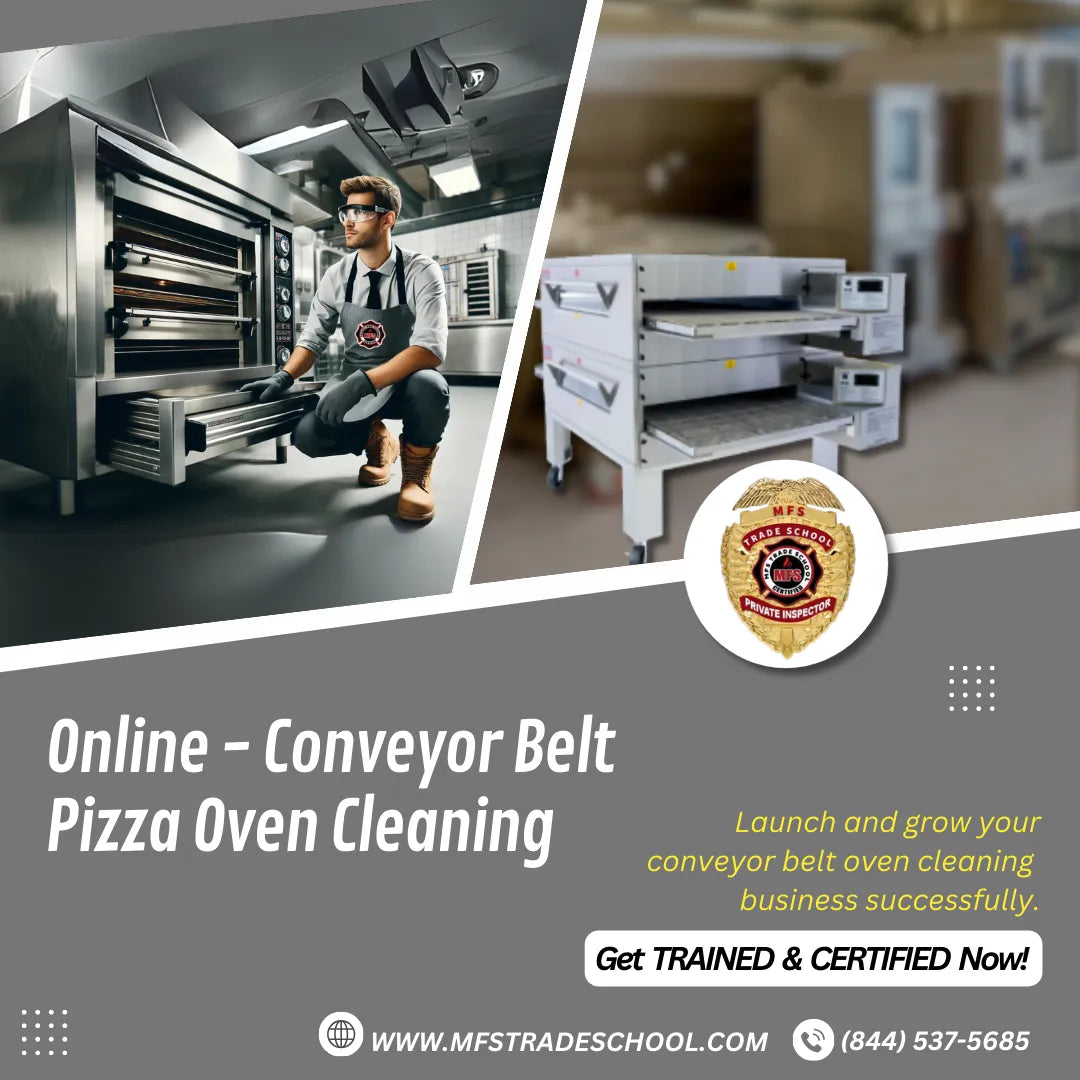 Online - Conveyor Belt Pizza Oven Cleaning