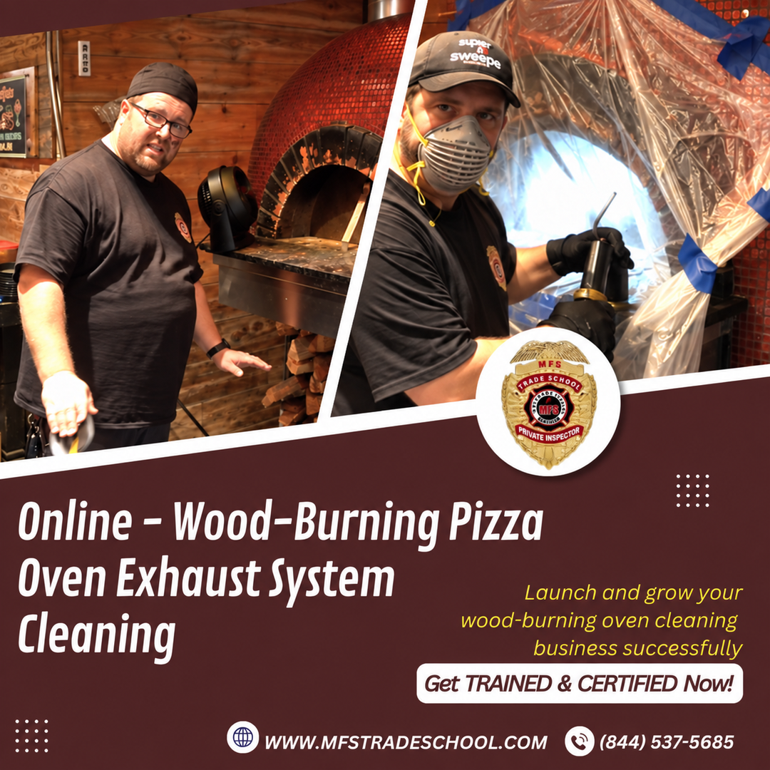 Online - Wood-Burning Pizza Oven Exhaust System Cleaning