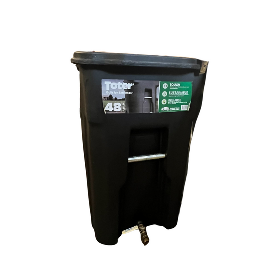 Mfs garbage can to hose adapter