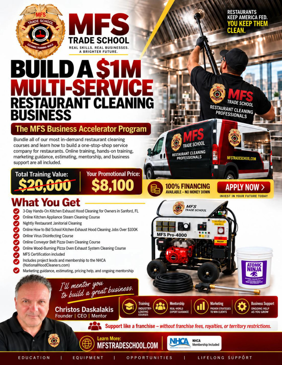 MFS Multi-Service Restaurant Cleaning Business Program